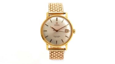 Omega Seamaster De Ville: an 18ct yellow gold cased automatic wristwatch