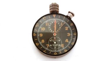 Heuer Super Autavia: a steel cased manual-wind dash-board chronograph