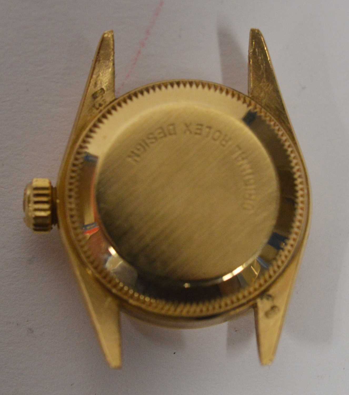 Rolex Oyster Perpetual: a lady's 18ct yellow gold automatic wristwatch - Image 7 of 9