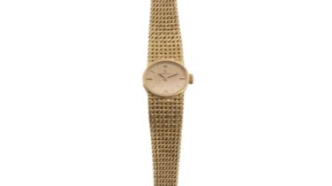 Omega: an 18ct yellow gold cased manual wind lady's cocktail watch