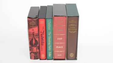 A collection of Folio Society books