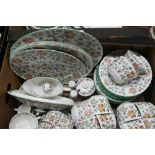 An extensive Minton 'Haddon Hall' dinner/tea service (85 pieces including covers)