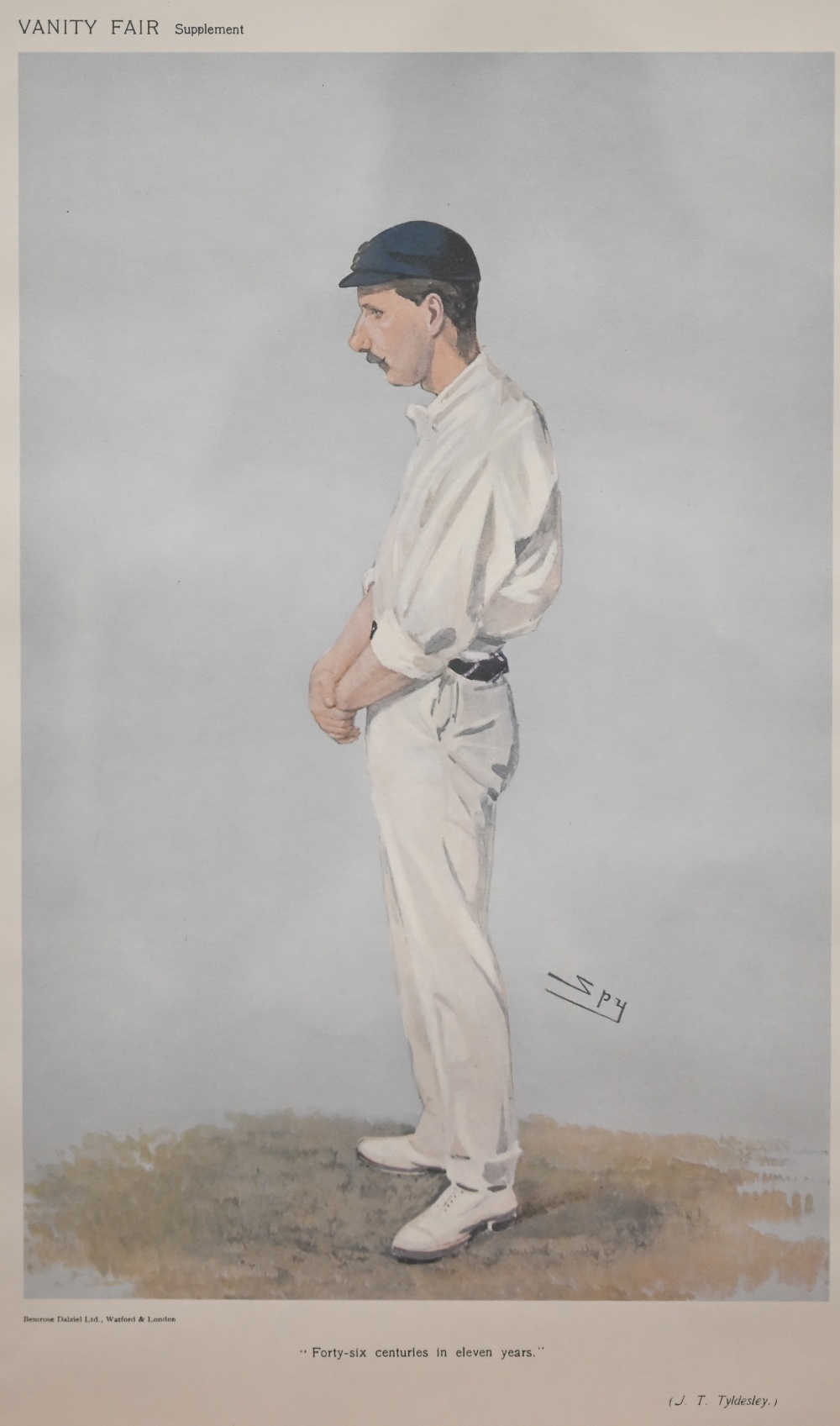 Ten various Vanity Fair Spy prints of cricketers (10) - Image 12 of 24