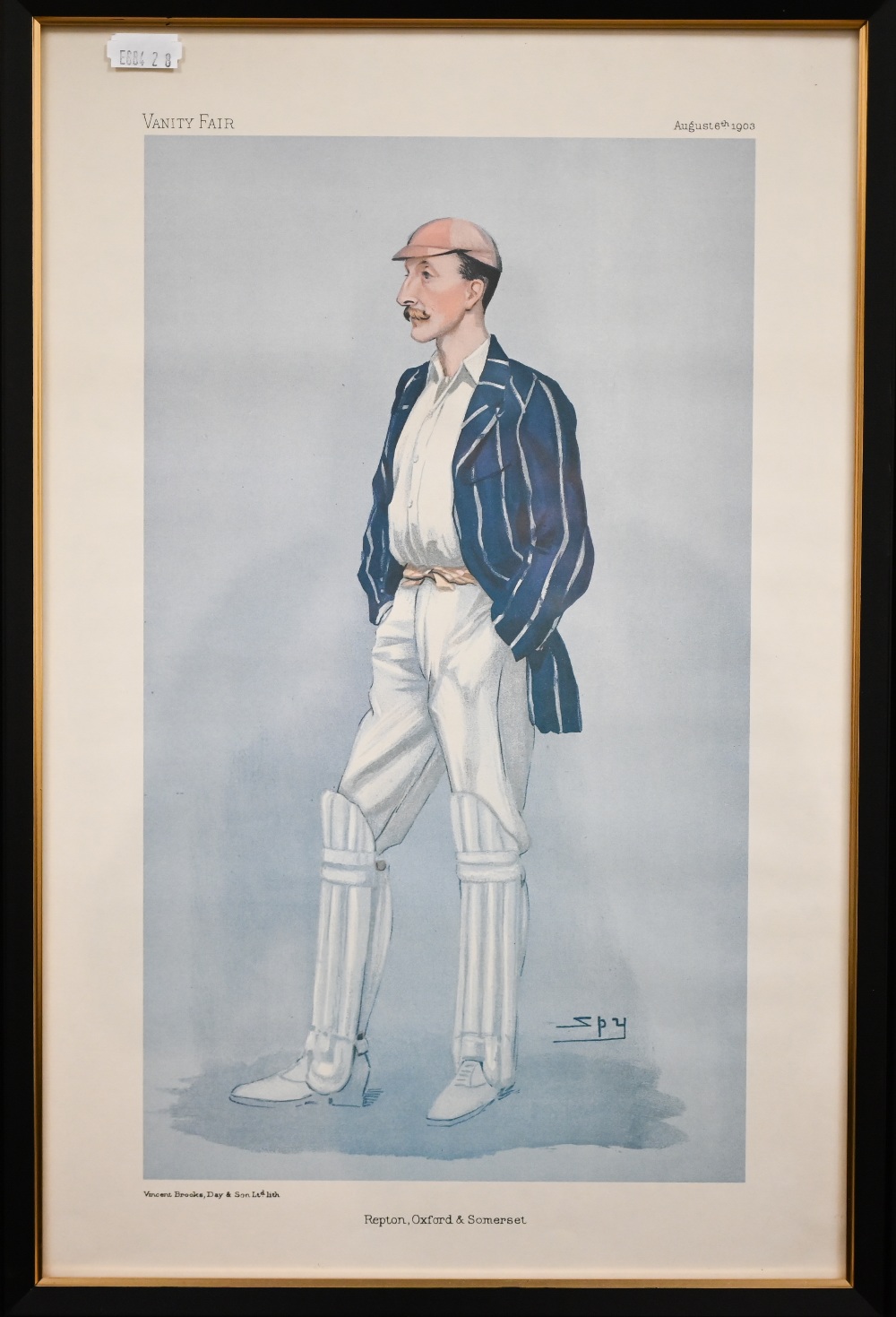 Ten various Vanity Fair Spy prints of cricketers (10) - Image 7 of 24