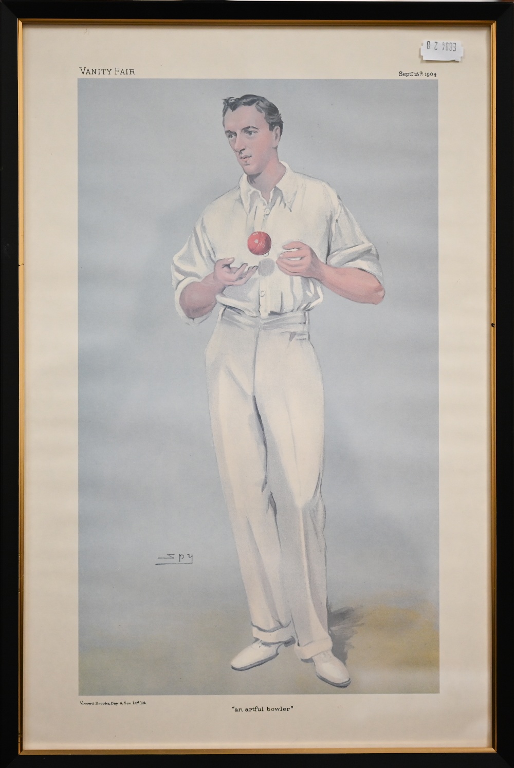 Ten various Vanity Fair Spy prints of cricketers (10) - Image 9 of 24
