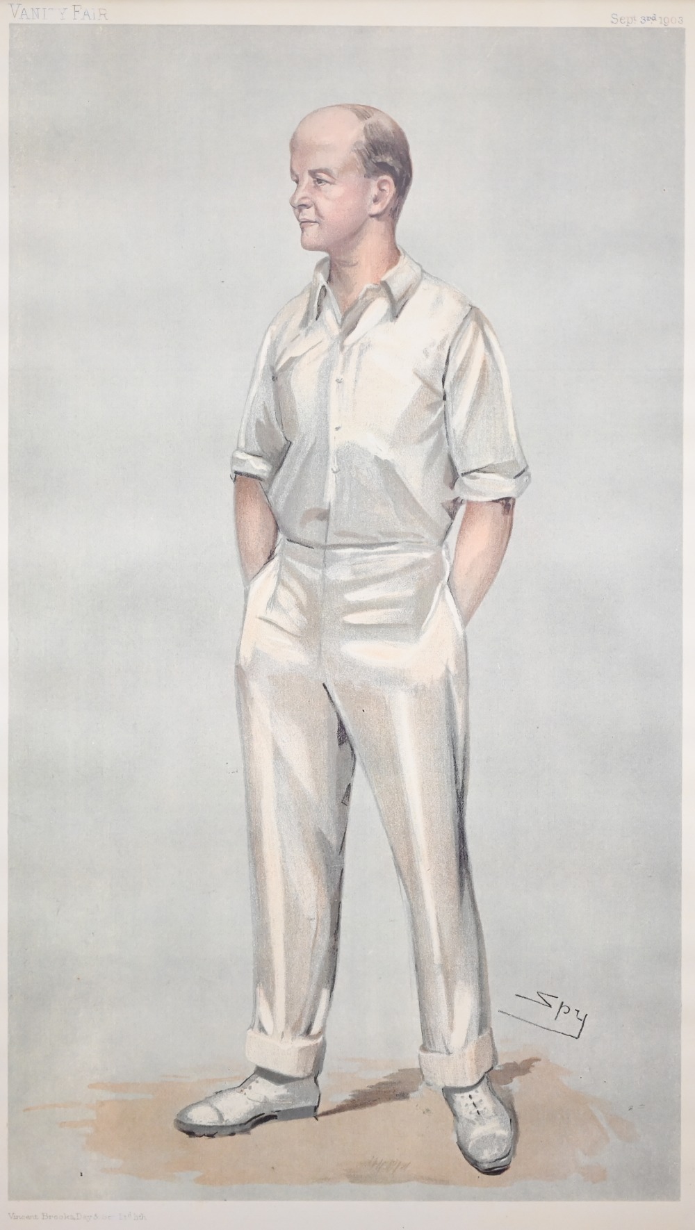 Ten various Vanity Fair Spy prints of cricketers (10) - Image 20 of 24