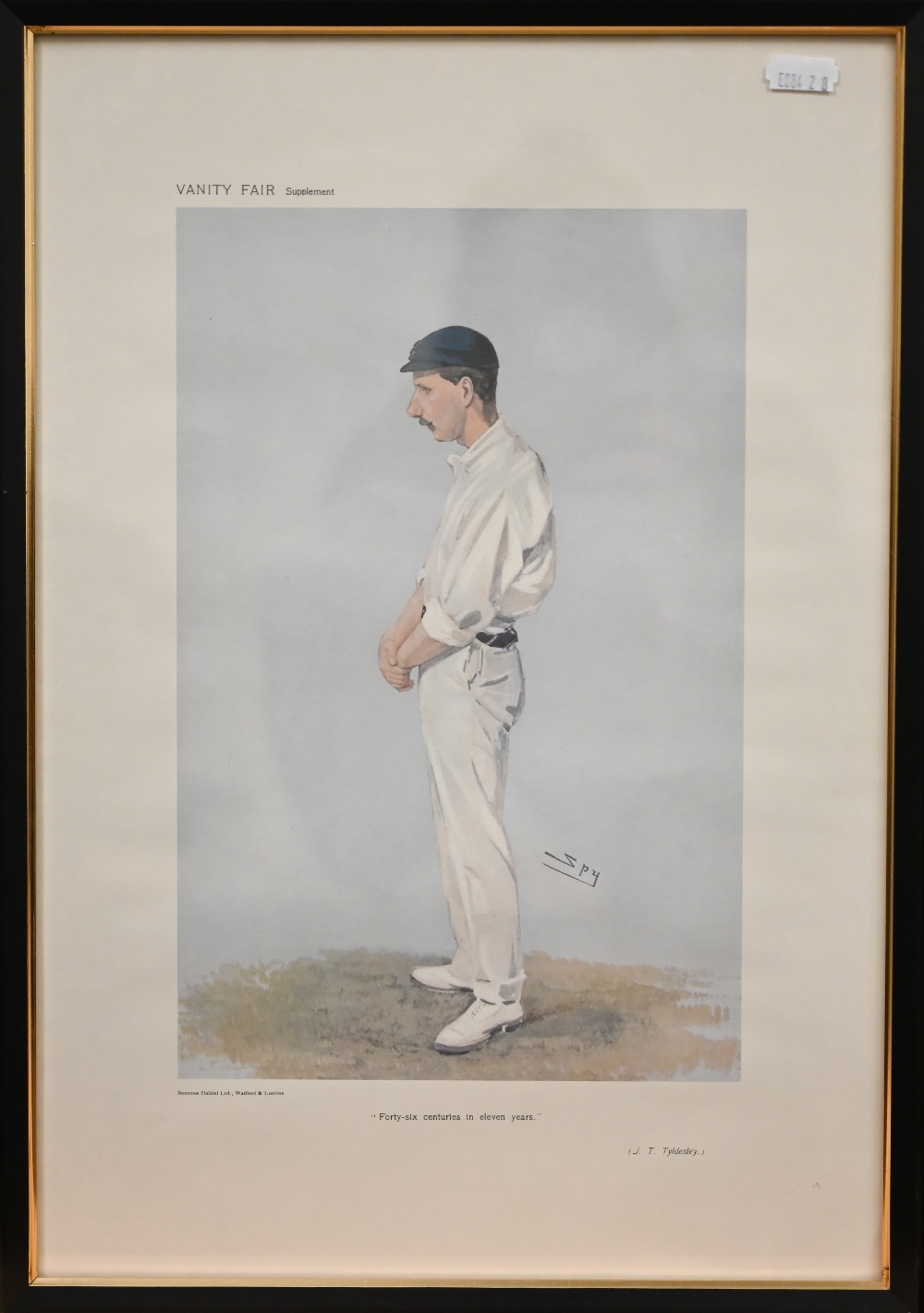 Ten various Vanity Fair Spy prints of cricketers (10) - Image 11 of 24