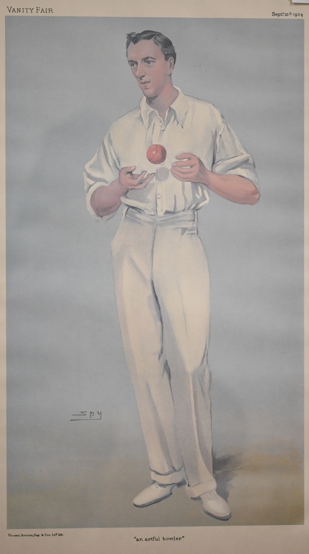 Ten various Vanity Fair Spy prints of cricketers (10) - Image 10 of 24