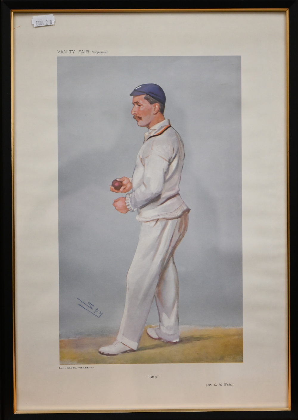 Ten various Vanity Fair Spy prints of cricketers (10) - Image 13 of 24