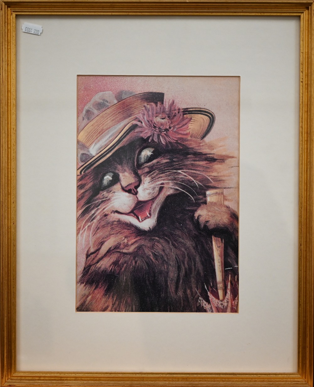 Seven various modern reproduction prints including Louis Wain cats and horse-racing etc (7) - Image 8 of 22