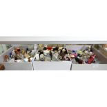 Large collection of decorative commercial scent bottles (3 boxes)