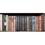 Twenty-three Folio Society and other volumes in slip-cases