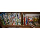 Thirty-four Rupert Bear annuals, mostly 1980s/90s, to/w two facsimile annuals, and related