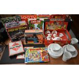 Boxed Noddy Toy Tea Set to/w a boxed Vulcan Junior Child's Sewing Machine, boxed Taiyo (Singapore)