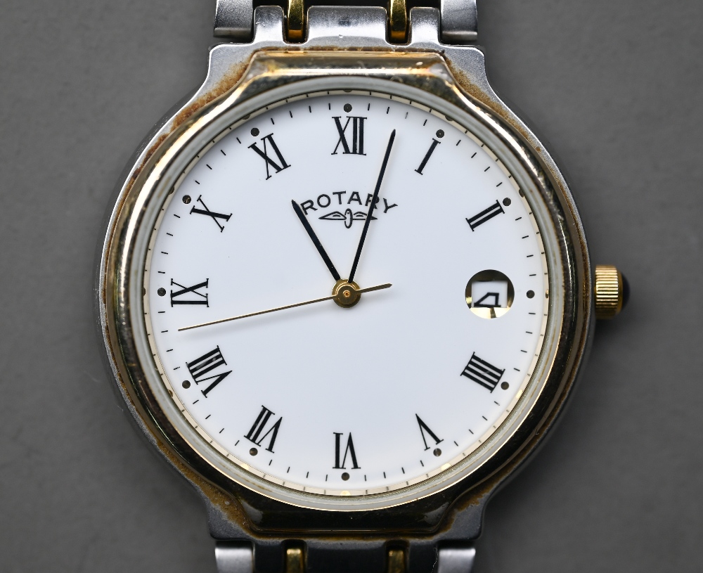 A Rotary stainless/gold plated wristwatch 3705, no box or papers - Image 5 of 5