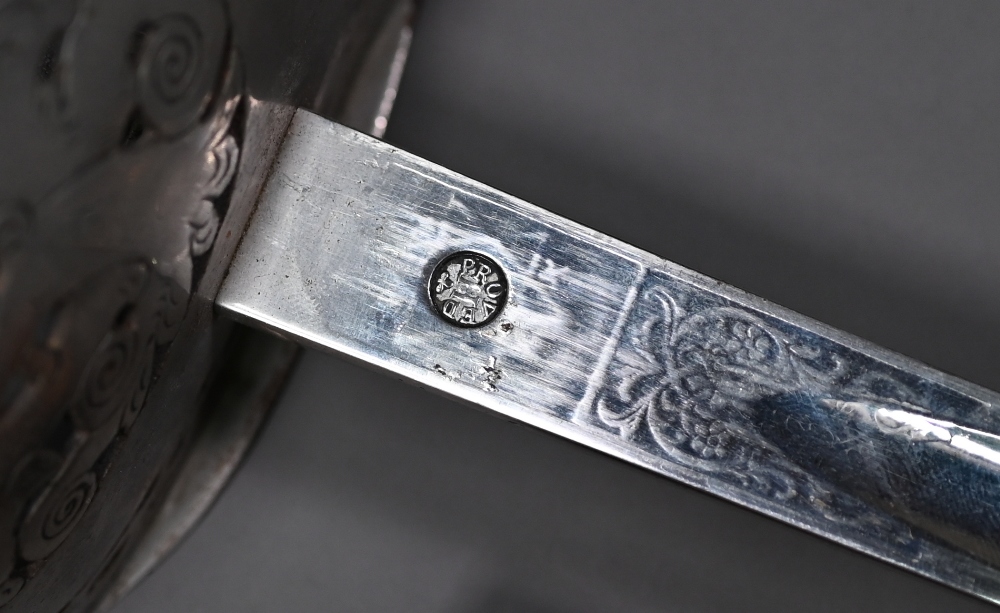 A George V officer's sword, the unbranded blade etched with a crowned George V and Royal cypher, the - Image 2 of 4