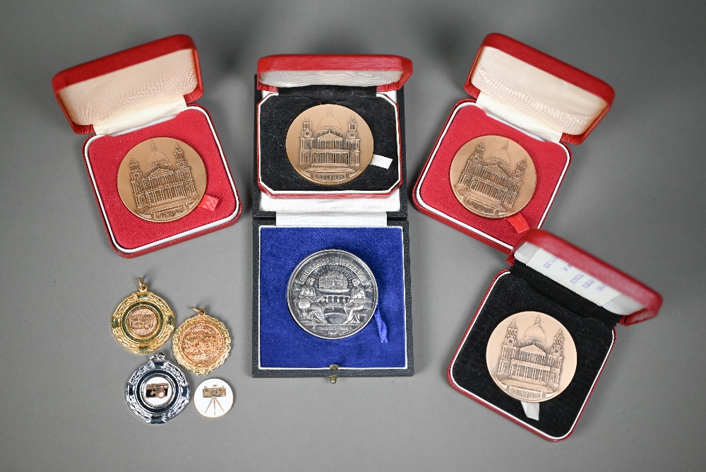 A cased silver Cripplegate Institute medal for photography awarded to Barbara Hayward (later