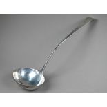 George III silver old English pattern soup ladle, George Burrows, London 1801, 4.8oz