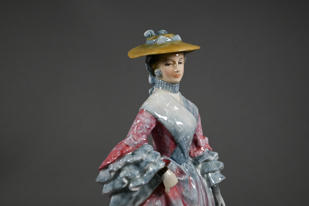 A boxed Royal Doulton Ltd edition figure Mary Countess Howe HN3007 3391/5000, 23 m c/w certificate - Image 5 of 9