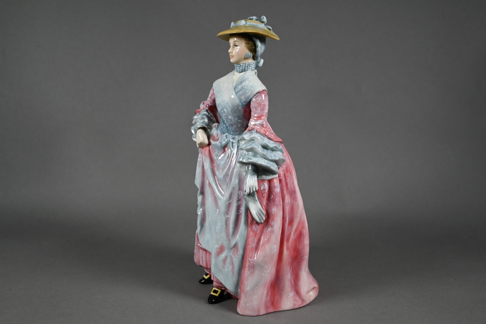 A boxed Royal Doulton Ltd edition figure Mary Countess Howe HN3007 3391/5000, 23 m c/w certificate - Image 3 of 9