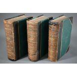 Knight, Charles (edit) and Walford, E (revised), London, 6 volumes bound as three, half-calf and