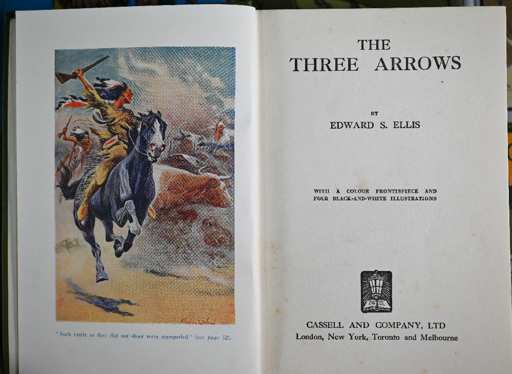 Ellis, Edward S, a collection of twenty 'Wild West' adventure books and two Indian Jungle adventures - Image 4 of 8