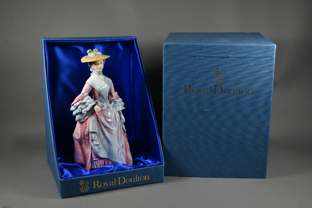 A boxed Royal Doulton Ltd edition figure Mary Countess Howe HN3007 3391/5000, 23 m c/w certificate