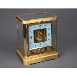 A Jaegar Le Coultre Atmos VIII clock, with brochure, 22 cm h - no box
