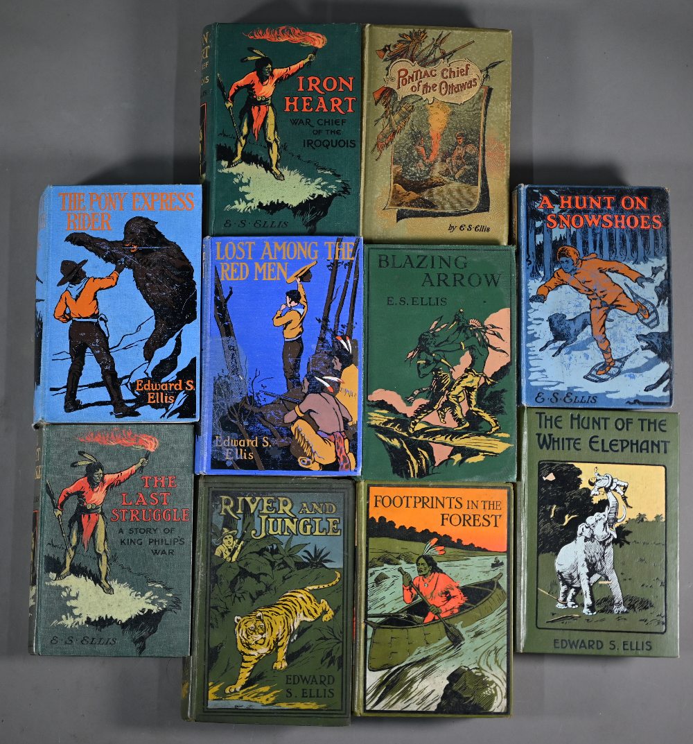 Ellis, Edward S, a collection of twenty 'Wild West' adventure books and two Indian Jungle adventures - Image 8 of 8