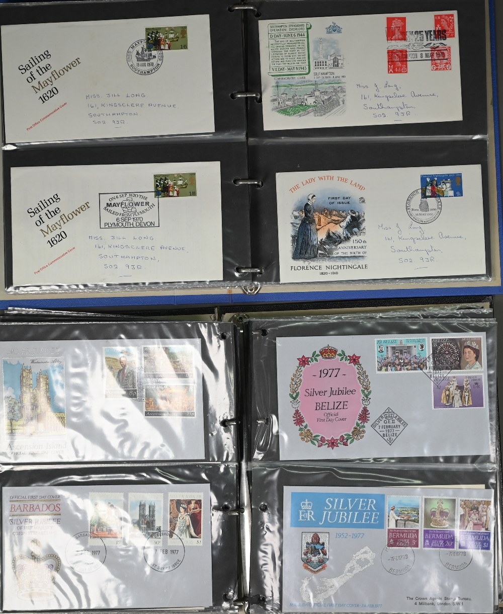 Six albums of first day covers (box) - Image 2 of 4