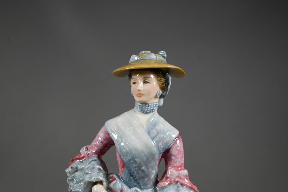 A boxed Royal Doulton Ltd edition figure Mary Countess Howe HN3007 3391/5000, 23 m c/w certificate - Image 6 of 9