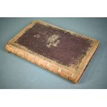 A late 19th century album 'New Zealand Photo's', full brown leather and gilt tooled bound containing