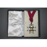 Order of the Bath, Companion Order of the Military Division (C.B. Mily) neck badge attrib. to Air