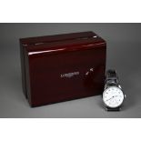 Longines - a boxed Master Collection model L2.840.4.78.5 stainless steel 47.5 mm case, hand wind
