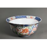 A late 19th or early 20th century (Kangxi Revival) Chinese wucai 'dragon and phoenix' bowl,
