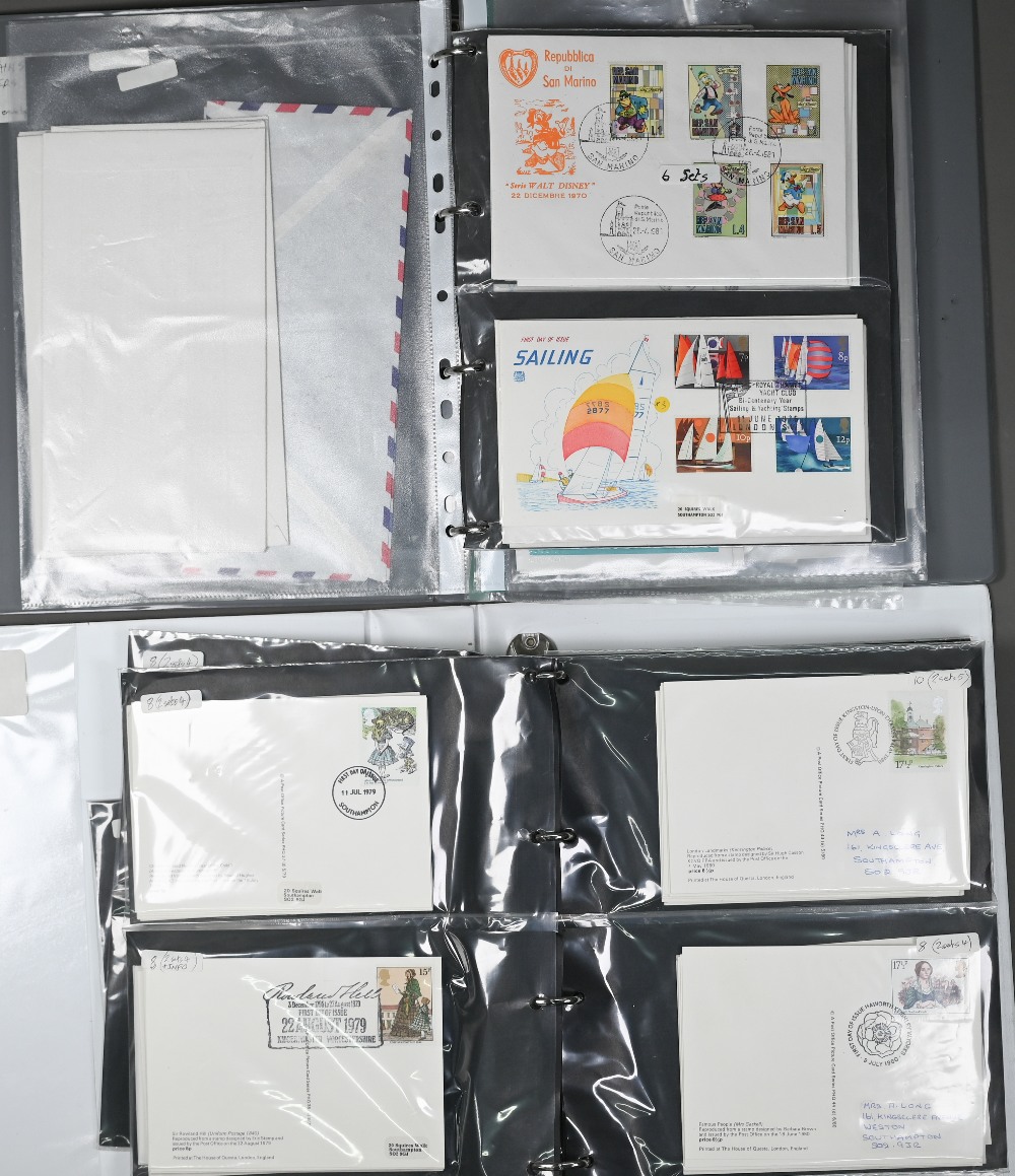 Six albums of first day covers (box) - Image 3 of 4