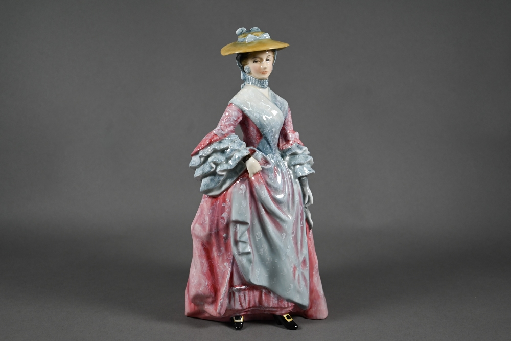 A boxed Royal Doulton Ltd edition figure Mary Countess Howe HN3007 3391/5000, 23 m c/w certificate - Image 2 of 9