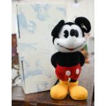 A boxed Steiff Mickey Mouse, 26 cm high