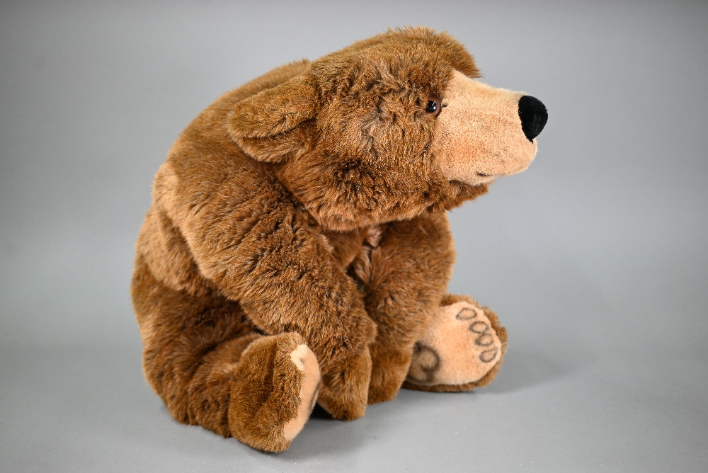 A very large Steiff soft toy bear 'Bruno', 63 cm (when seated)