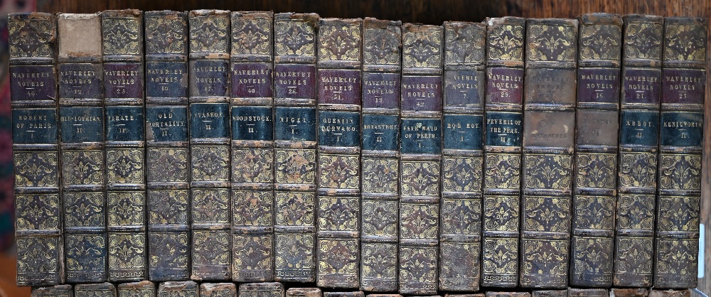 Scott, Sir Walter, Waverley Novels, forty seven volumes, Edinburgh: Cadell & Co. 1827 - 1833, full - Image 4 of 6