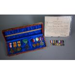 A group of seven medals to Lieutenant Reginald Finlow R.N.R. comprising 1914-15 Star; 1914-18 BWM;