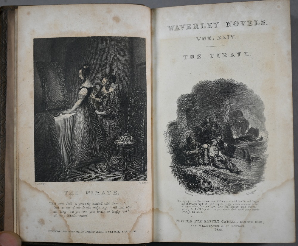 Scott, Sir Walter, Waverley Novels, forty seven volumes, Edinburgh: Cadell & Co. 1827 - 1833, full - Image 6 of 6