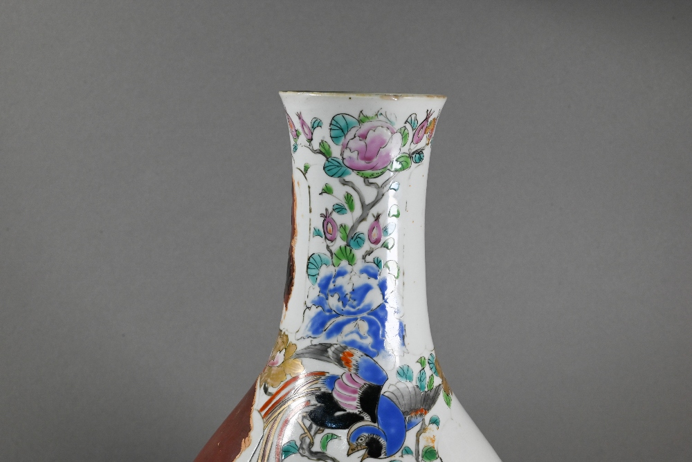 A collection of antique and later Asian china and collectables including a 19th century Chinese - Image 5 of 11
