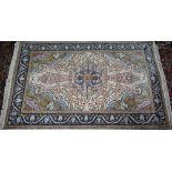 A Persian Tehran design rug, camel ground, 202 cm x 125 cm