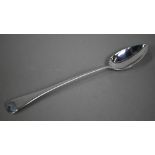 A George III silver old English pattern basting spoon, William Eaton (probably), London 1805, 3.1oz,