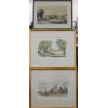 After Hugh Casson - Two limited edition prints of Eton College numbered 178/650, pencil signed to