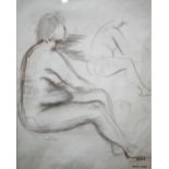 Georges Kars (1880-1945) - Female nude, drawing, signed lower right, 29 x 37 cm