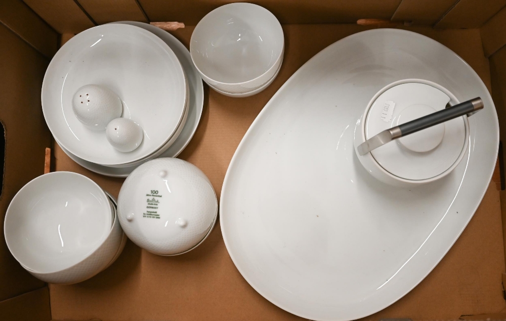 A Rosenthal Studio-Line 100th Anniversary (1980) dinner service with textured diaper design by Tapio - Image 2 of 3