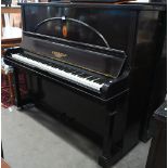 C Venables & Co, an overstrung upright piano, 154 cm wide x 62 cm deep x 128 cm high