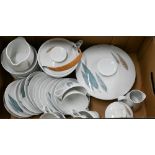 A Noritake china 'Namiki' pattern dinner/tea service from the 'Cook 'n Serve' series (2 boxes)